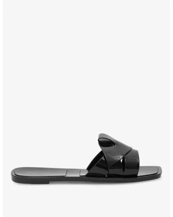 Papuci dama  5905588549833, Sintetic, Negru, Negru