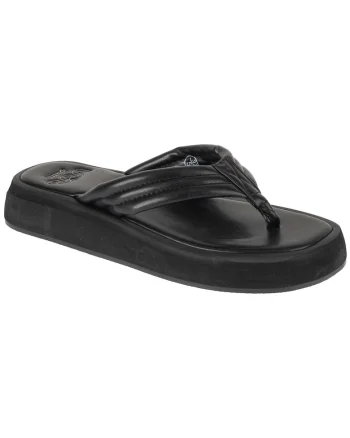 Papuci de dama tip flip-flop,  S.Bahia Lady 8442501, Negru