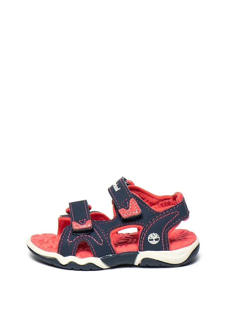 Sandale de piele ecologica Adventure Seeker 2, Bleumarin/Roz