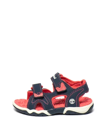 Sandale de piele ecologica Adventure Seeker 2, Bleumarin/Roz