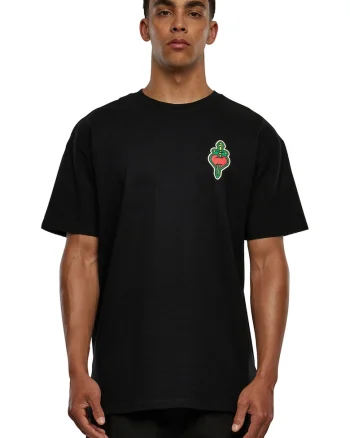 Tricou din bumbac cu imprimeu, Verde/Negru/Alb murdar