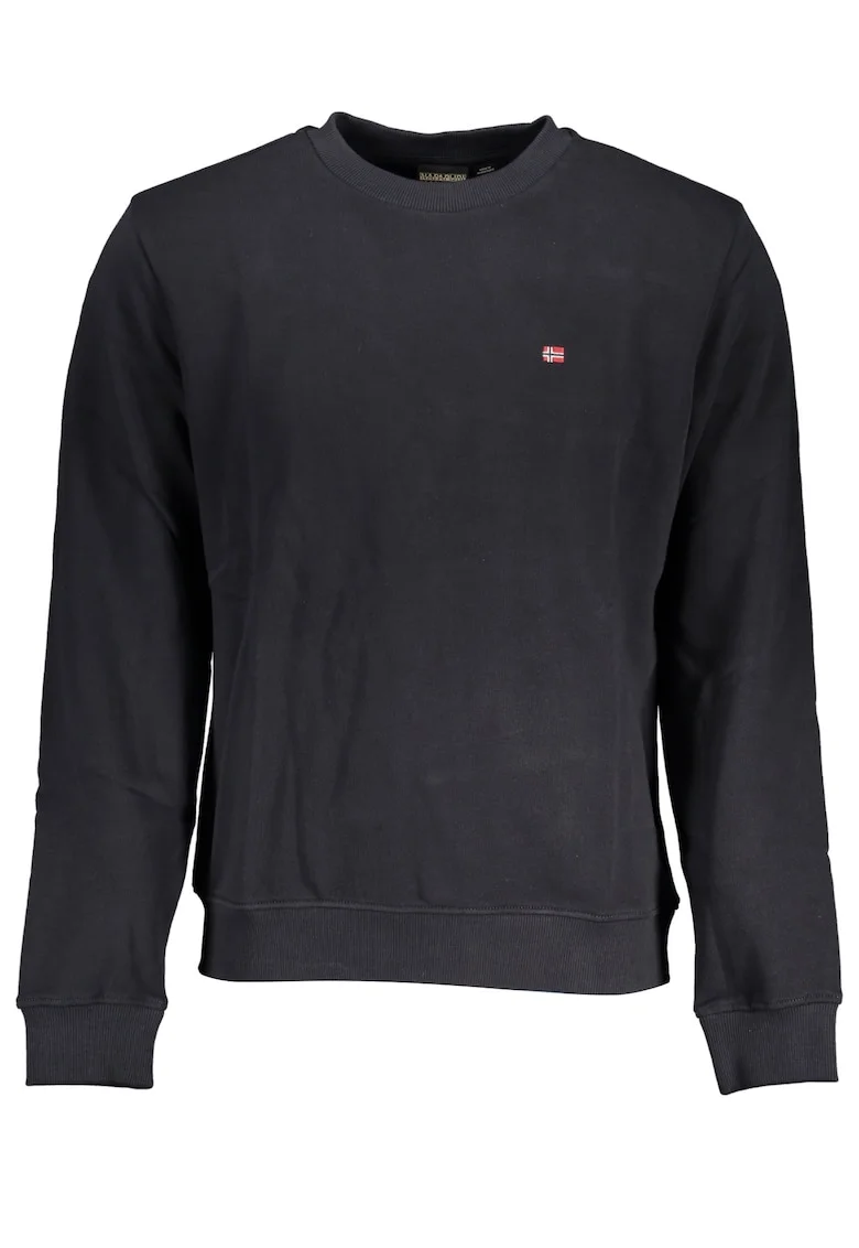 Bluza barbati,  95% Bumbac, 5% Elastan, Negru, NP0A4H89BALISCREWSUM2, Negru