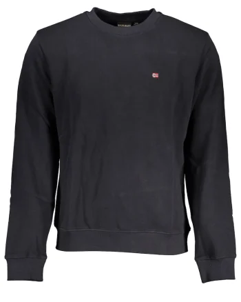 Bluza barbati,  95% Bumbac, 5% Elastan, Negru, NP0A4H89BALISCREWSUM2, Negru