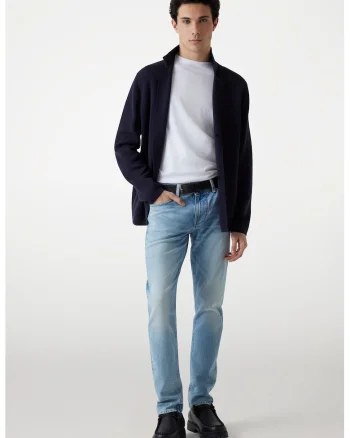 Blugi regular fit, Albastru deschis