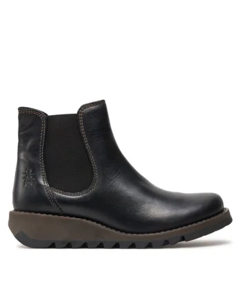 Ghete dama  197478101, Piele naturala/Textil, Negru