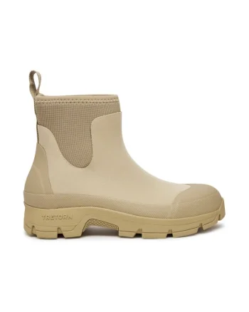Botine dama,  11356, Cauciuc, Maro