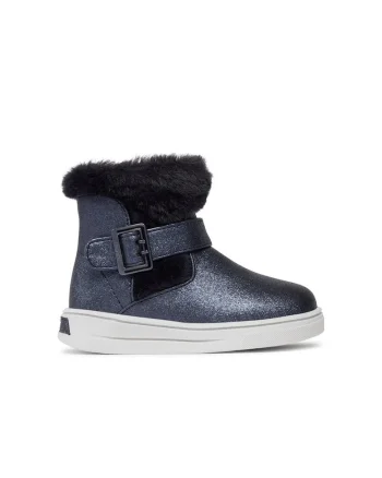 Cizme copii,  60456, Piele ecologica, Bleumarin, Bleumarin
