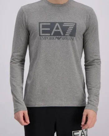 Bluza cu logo si croiala slim,