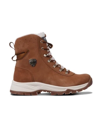 Botine dama,  47723, Piele naturala, Maro, Maro