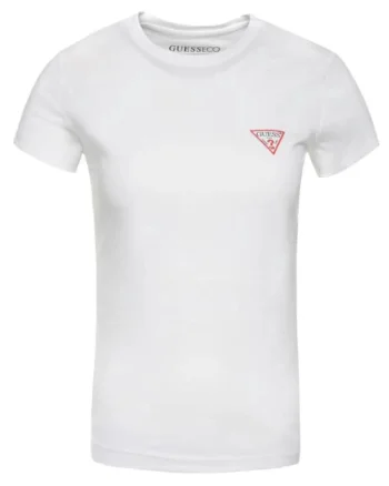 Tricou slim cu logo discret