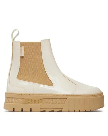 Ghete dama  302583959, Piele ecologica, Alb