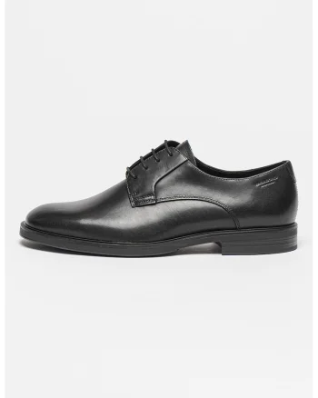 Pantofi derby de piele Andrew, Negru