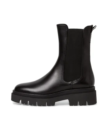 Ghete Chelsea de piele intoarsa, Negru