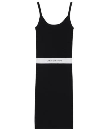 Rochie dreapta cu detaliu logo