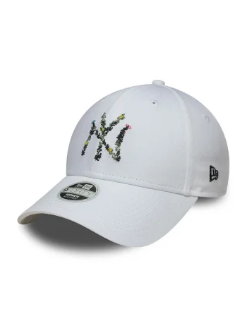 Sapca cu logo Floral Infill 9Forty, Alb