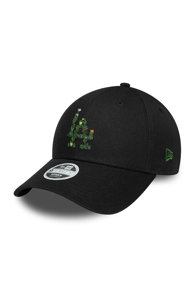 Sapca cu logo Floral Infill 9Forty, Negru