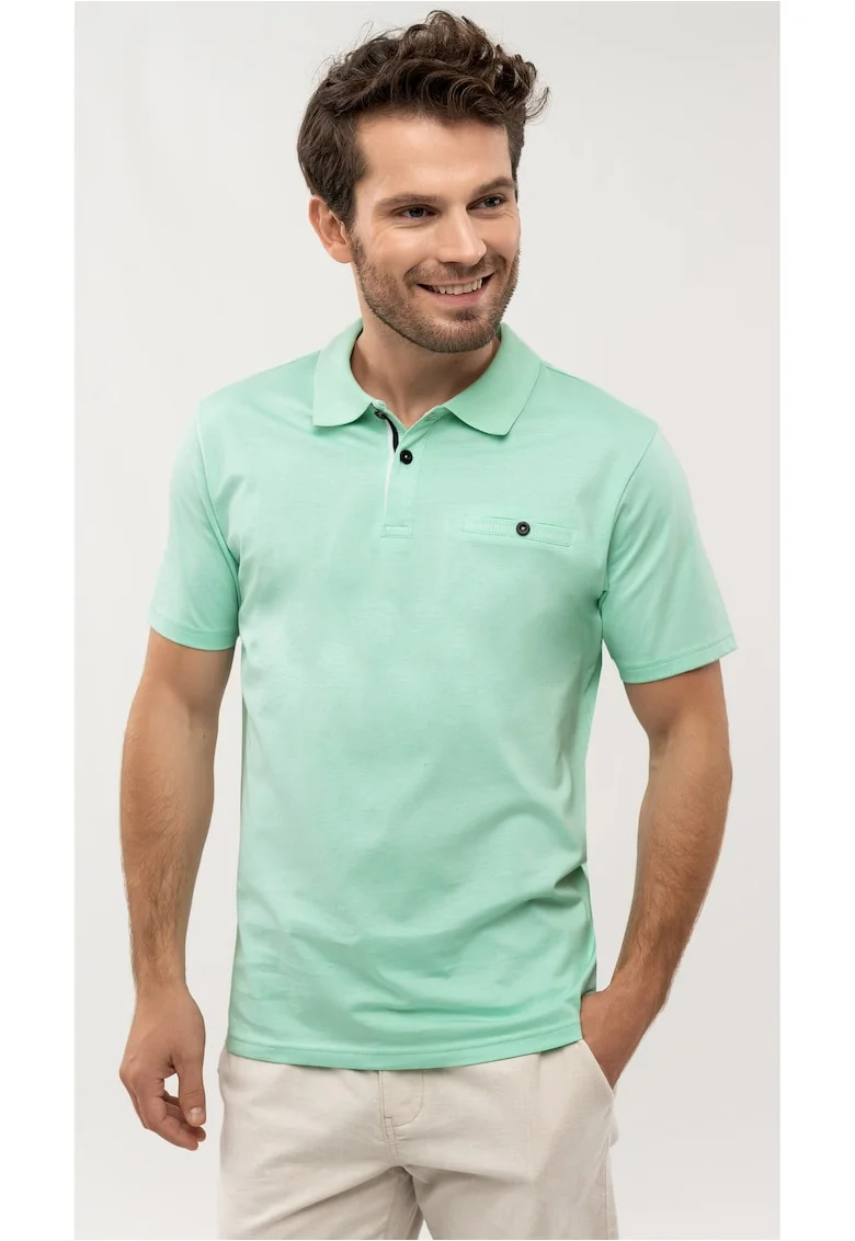 Tricou polo  O-Maron pentru barbati, menta