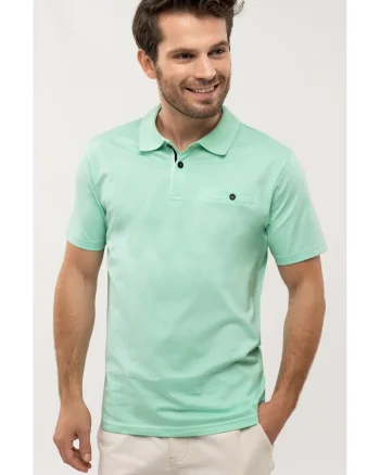 Tricou polo  O-Maron pentru barbati, menta
