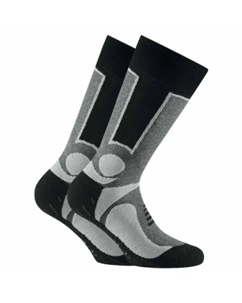 Set de sosete unisex pentru trekking - 2 perechi, Gri