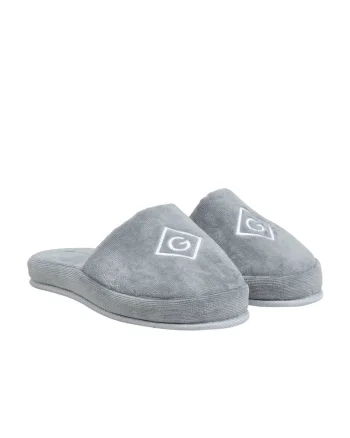 Papuci de casa din bumbac Icon G, Gri