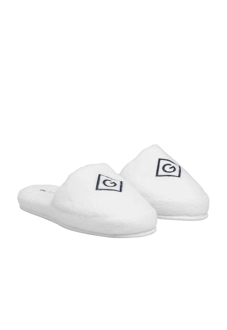 Papuci de casa din bumbac Icon G, Alb