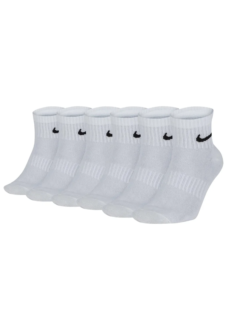 Set de sosete unisex Everyday - 6 perechi, Alb