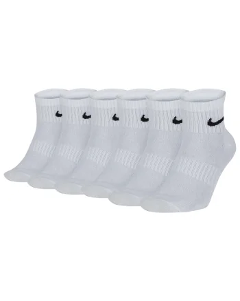 Set de sosete unisex Everyday - 6 perechi, Alb
