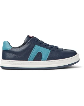 Pantofi din piele Runner Four Twins 8513, Albastru inchis