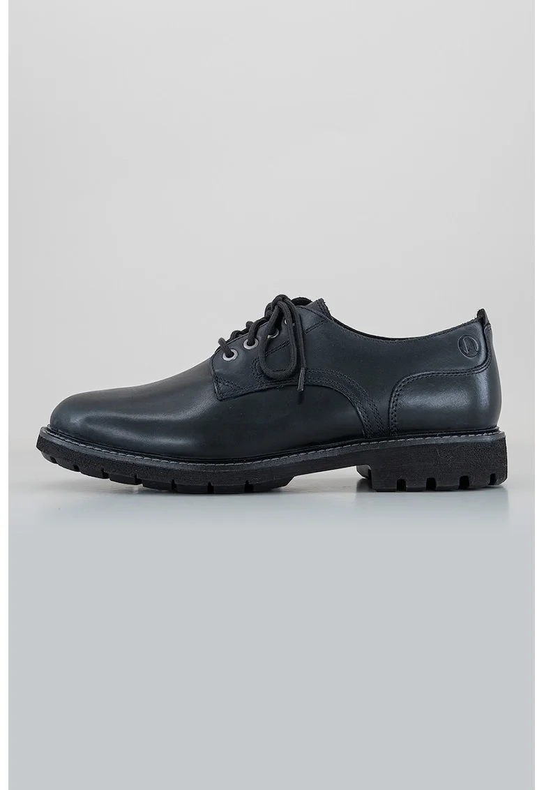 Pantofi derby de piele Batcombe, Negru