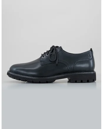 Pantofi derby de piele Batcombe, Negru