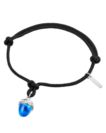 Bratara cu talisman din cristal, Negru
