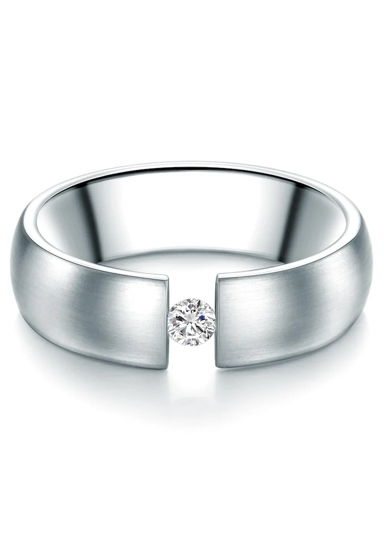 Ring, Inel de otel inoxidabil cu cristale europene