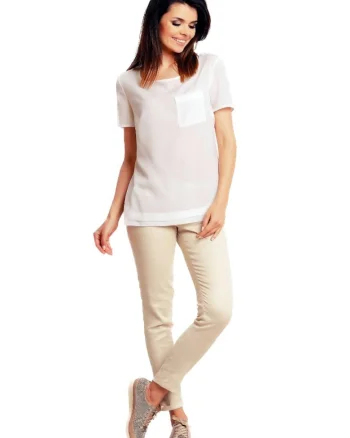 Bluza dama Anghaned M100 ecru, Bej
