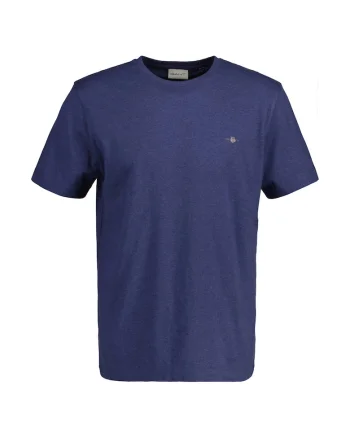 Tricou regular fit din bumbac Shield, Albastru inchis