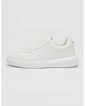 Pantofi sport de piele cu amortizare Kore, Alb