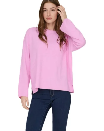 Pulover lejer din tricot fin