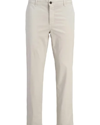 Pantaloni Barbati,  Bumbac - 6589725, Ecru