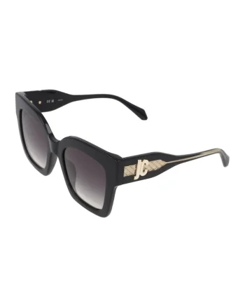 Ochelari de soare cat-eye cu lentile in degrade, 548954, Auriu/Negru