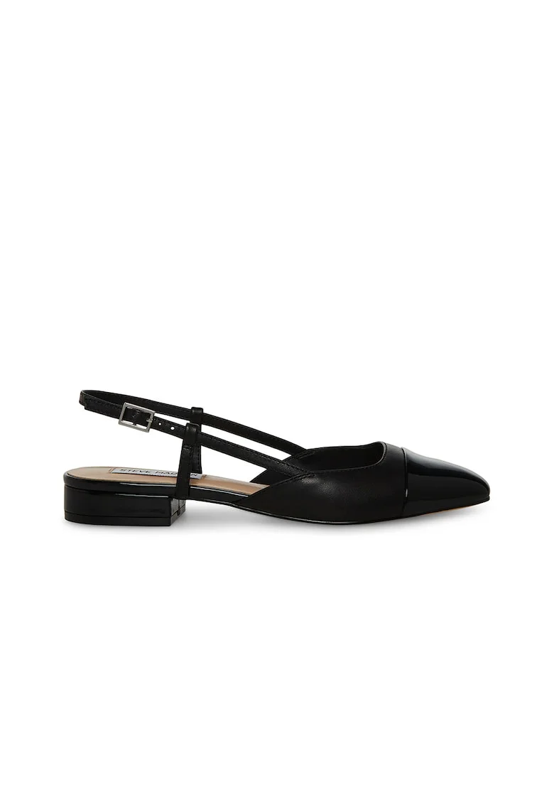 Pantofi slingback de piele Belinda, Negru