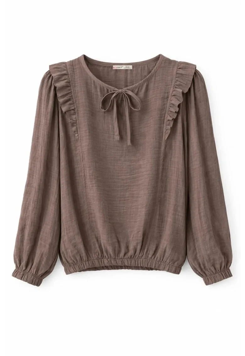 Bluza dama,  Maro, Guler rotund