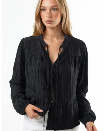 Bluza pentru dama,  Textil, Negru