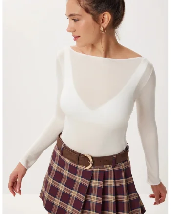 Bluza dama, Happiness Istanbul, maneca lunga, piatra naturala