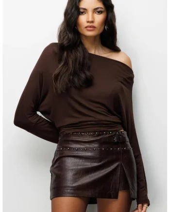 Bluza dama,  Maro, Asimetrica, Slim fit