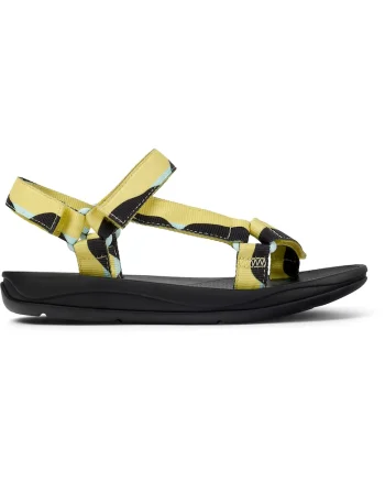 Sandale din material textil cu velcro Match 20643, Galben