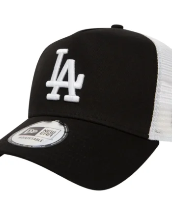 Sapca New Era MLB Trucker Los Angeles Dodgers Blkwhi