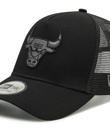Sapca New Era NBA Trucker Chicago Bulls Blkblk