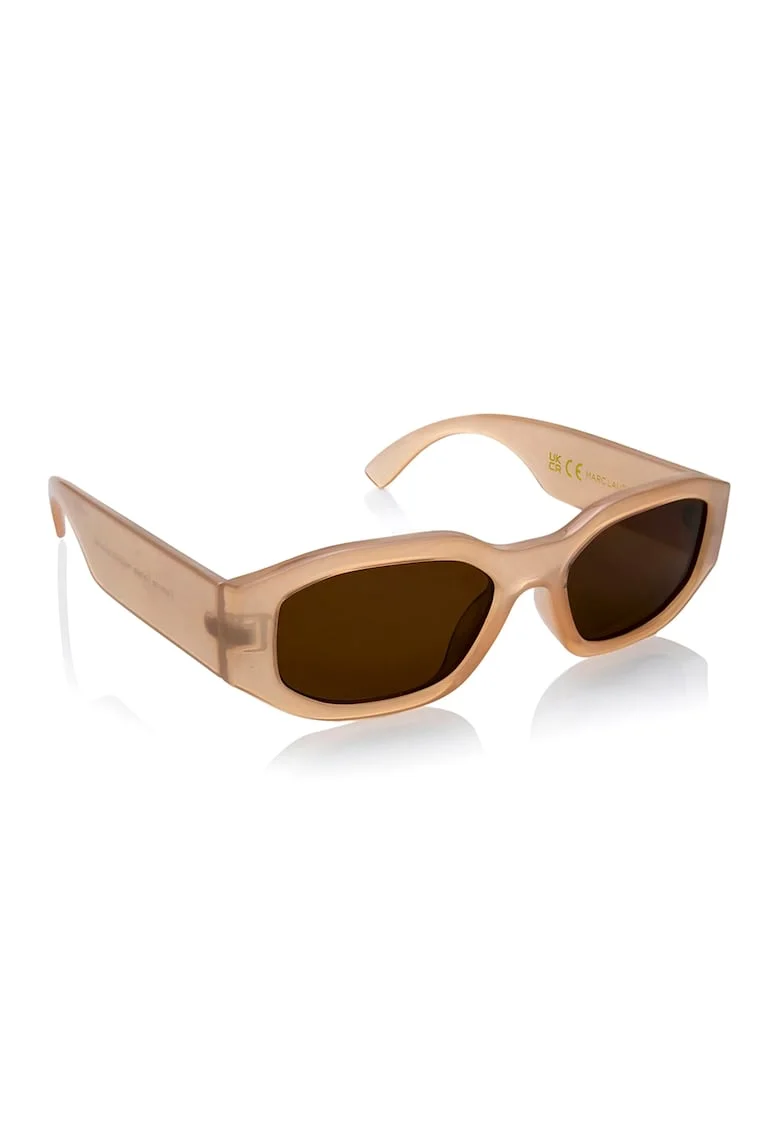 Ochelari de soare ovali unisex cu lentile polarizate