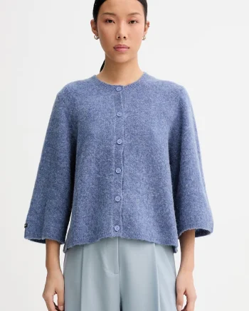 MUNTHE cardigan pentru femei, cu amestec de lână NABILLA