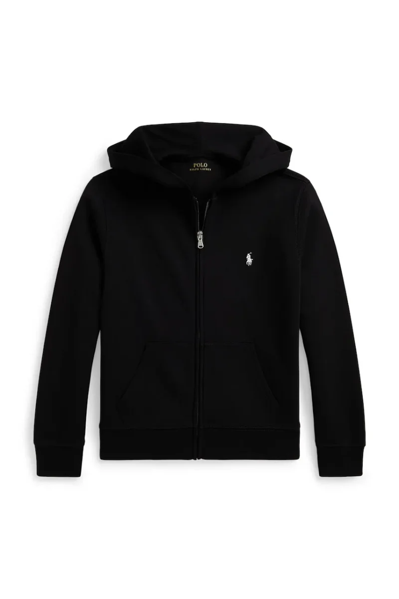Polo Ralph Lauren hanorac cu glugă pentru copii cu bumbac