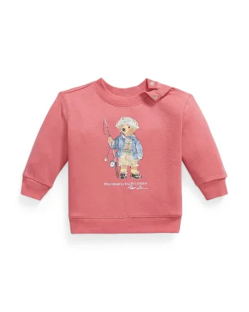 Polo Ralph Lauren hanorac pentru bebeluși cu bumbac